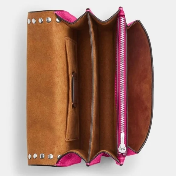 NWOT Coach Mini Klare Crossbody Bag With Rivets - Picture 5 of 17